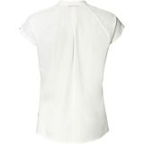 Vaude - Yaras SL Shirt II - Fietsshirt - Wit - Stretch, 86% Polyamide, 14% Elastaan