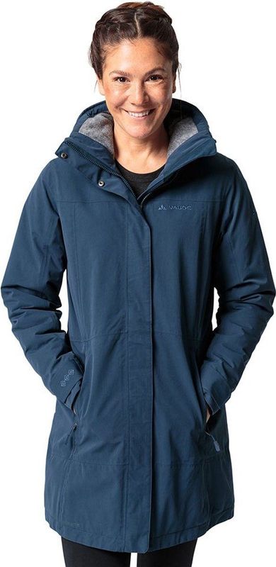 VAUDE - Skomer Wool Parka II - Winterjas - Groen - Dames