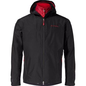 Vaude - Valsorda - 3-in-1 Jas - Groen - Gerecycled Polyester, Waterdicht, Winddicht