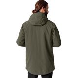 Idris Parka - Heren - Groen - Wollen Isolatie - Verstelbare Capuchon