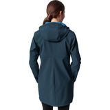 Vaude - Moena - Softshell Parka - Dames - Windproof 100 - Gerecycled Polyester