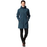 Vaude - Moena Softshell Parka - Blauw - 100% Gerecycled Polyester