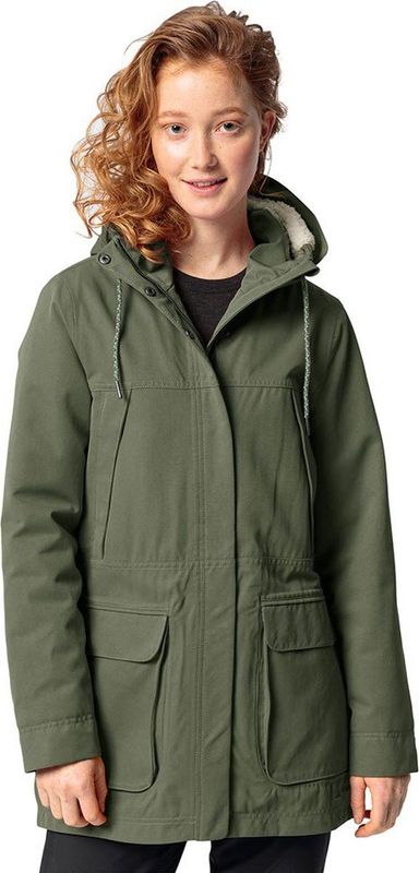 Vaude - Manukau Parka II - Parka - Olijfgroen - Waterdicht