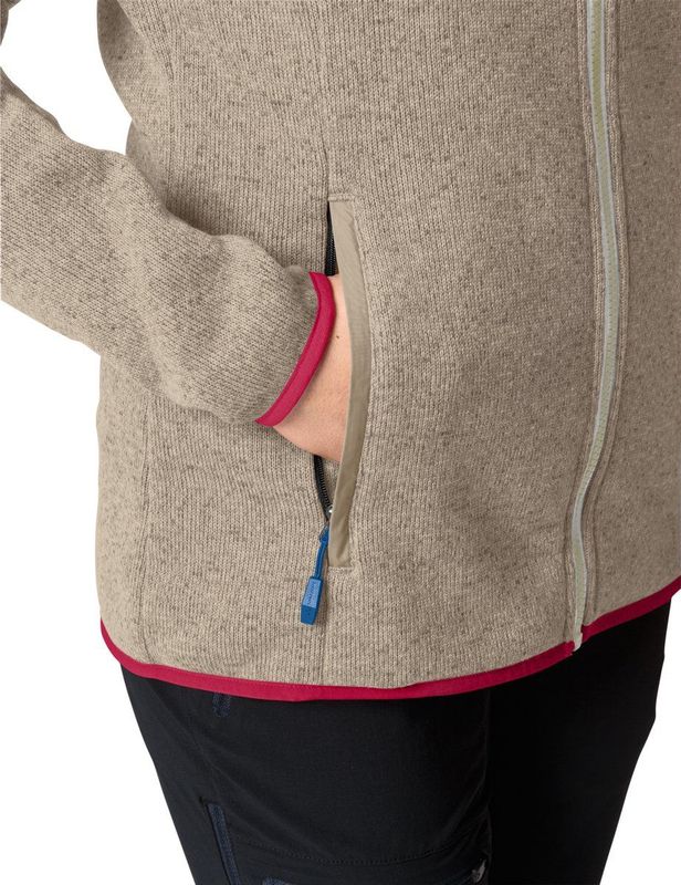 Vaude - Rienza Iv - Fleecejack - Geen Kleur - Gerecycled Materiaal