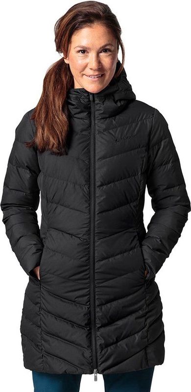 Vaude - Annecy - Jas - Zwart - Gerecycled Dons - Lichtgewicht - Waterbestendig