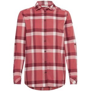 Vaude - Farsund III - Overhemd - Rood - Lange Mouwen
