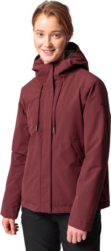 Vaude - Coreway - Damesjas - Paars - Warme Wind- en Waterdichte Hoodie