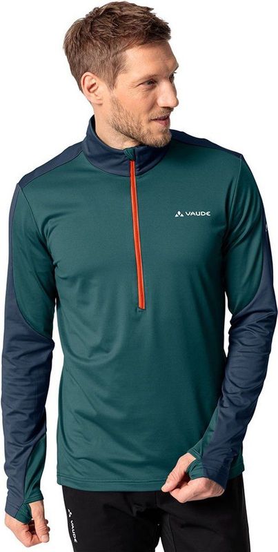 Livigno Halfzip II - Tussenlaag - Groen - Polyester - Milieuvriendelijk