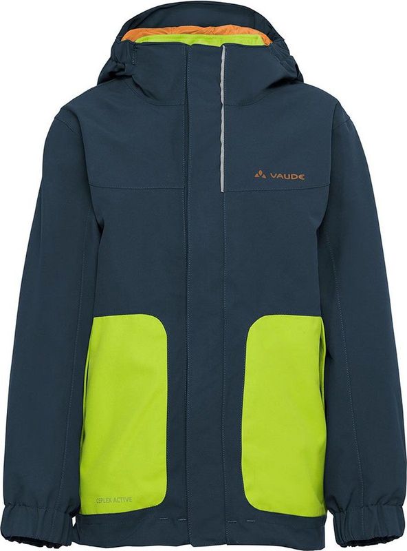 Vaude - Kids Campfire 3in1 Jacket IV - 3-in-1-Jas - Blauw - Waterdicht, Winddicht, 100% Polyester