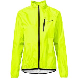 VAUDE Wo Drop Jacket III Jas, Neon Yellow, Maat 38