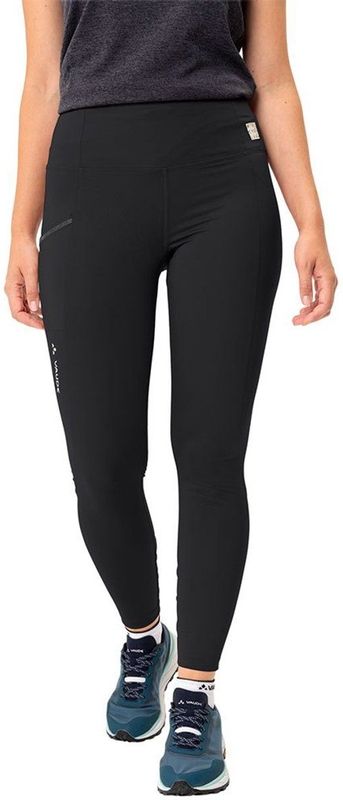 Essential - Dameslegging - Zwart - Gerecycled Polyester - Hoge Tailleband