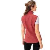 Vaude - Hurricane Vest III - Softshellbodywarmer - Rood - Winddicht