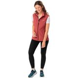 Vaude - Hurricane Vest III - Softshellbodywarmer - Rood - Winddicht