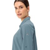 Vaude - Rosemoor L/S Shirt IV - Blouse - Turkoois - 100% Polyester