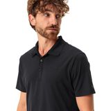 Vaude - Essential Polo Shirt - Poloshirt - Zwart - Katoen