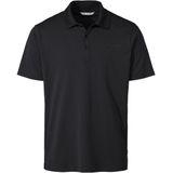Vaude - Essential Polo Shirt - Poloshirt - Zwart - Katoen