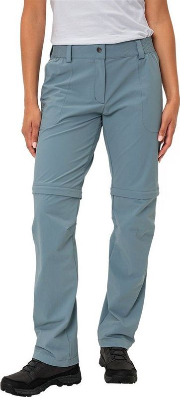 Vaude - Farley Stretch ZO II - Trekkingbroek - Zwart - Sneldrogend, Omzetbaar in Korte Broek