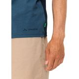 Vaude - Nevis III - T-shirt - Geen Kleur - 100% Katoen (biologisch) - 1 Borstzak, Ronde Hals, Tweekleurig