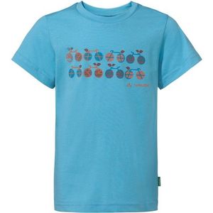 Vaude - Kid's Lezza - T-shirt - Blauw - 100% Katoen
