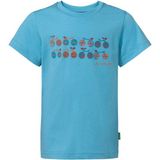 Vaude - Kid's Lezza - T-shirt - Blauw - 100% Katoen