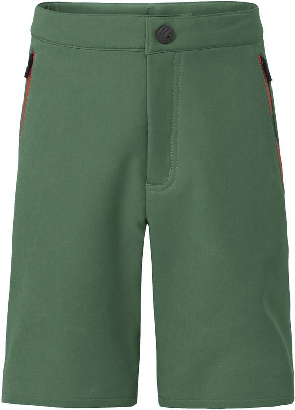 Vaude - Kid's Badile Shorts II - Short - Olijfgroen - Stretch - 89% Polyester, 11% Elastaan