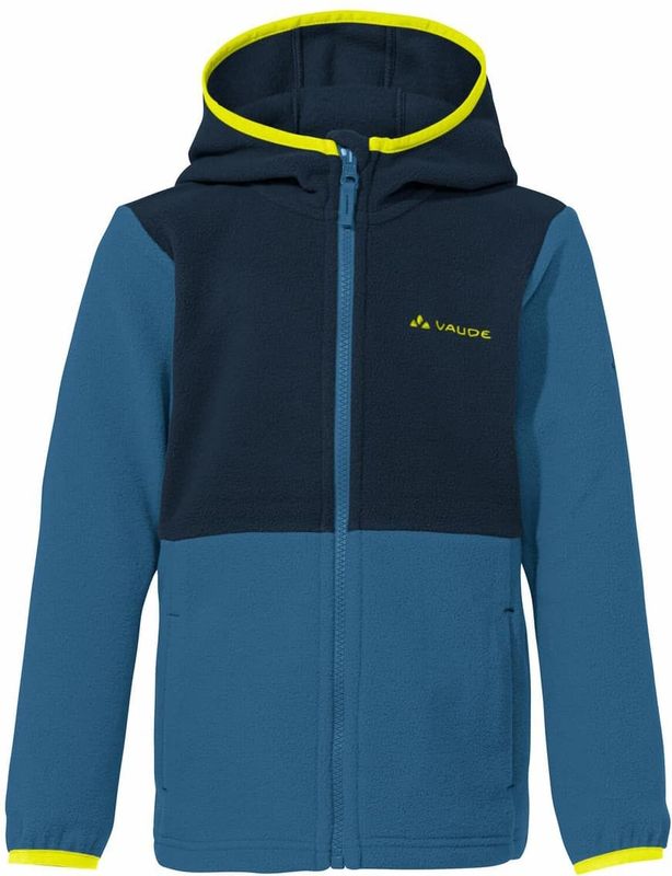 VAUDE Pulex - Kinderfleecejacke - Blauw - Fleece - Met Kapuze