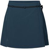 Vaude - Tremalzo Skirt IV - Fietsbroek - Blauw - 70% Polyamide, 18% Polyester, 12% Elastaan