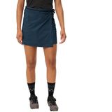 Vaude - Tremalzo Skirt IV - Fietsbroek - Blauw - 70% Polyamide, 18% Polyester, 12% Elastaan