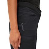 VAUDE - Tremalzo Shorts III - Dames Shorts - Groen - Elastisch Materiaal - Zijsplitten