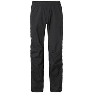 Vaude Bike Yaras Rain Zip Broek Zwart Man
