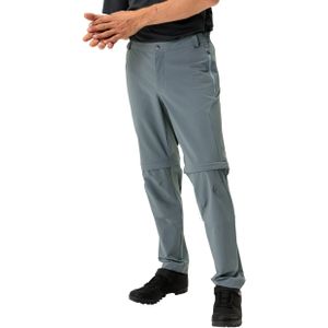Vaude - Yaras Zip Off Pants - Fietsbroek - Grijs - Materiaal: 89% Polyamide, 11% Elastaan