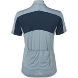 Vaude Matera FZ Tricot fietsshirt korte mouwen blauw dames