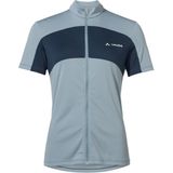 Vaude Matera FZ Tricot fietsshirt korte mouwen blauw dames