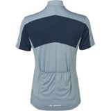 Vaude Matera FZ Tricot fietsshirt korte mouwen blauw dames