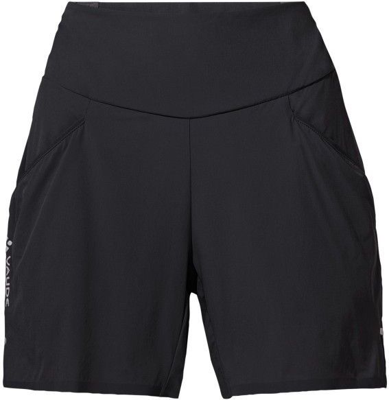 Vaude - Scopi Shorty III - Driekwartbroek - Zwart - Stretch - 86% Polyamide, 14% Elastaan
