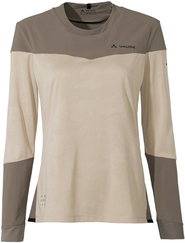 Vaude - Moab LS Pro - Fietsshirt - Beige - Lange Mouwen