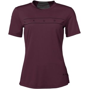 Vaude - Qimsa Logo Shirt - Sportshirt - Purper - Polyester/Elastaan
