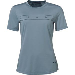 VAUDE - Qimsa - Sportshirt - Dames - Lichtblauw - Gerecycled Polyester