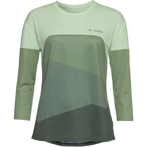 Vaude - Moab L/S T-Shirt V - Sportshirt - Groen - 100% Polyester, Stretch