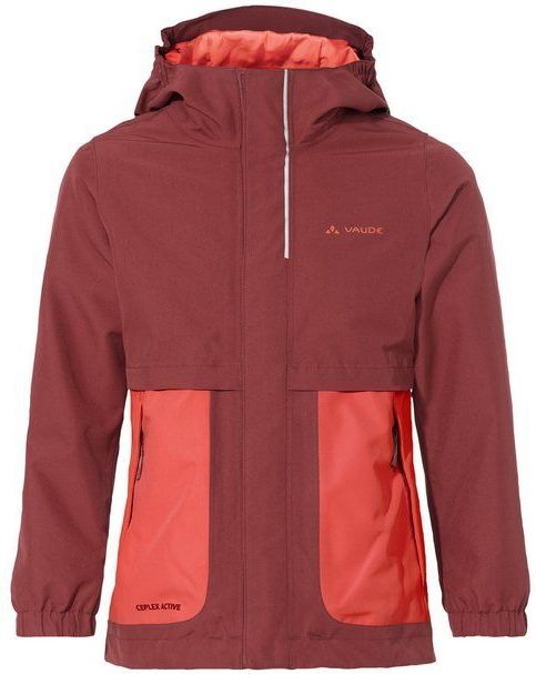 VAUDE - Dubbeljack - Meisjesjack - Roze - Waterdicht - Ademend