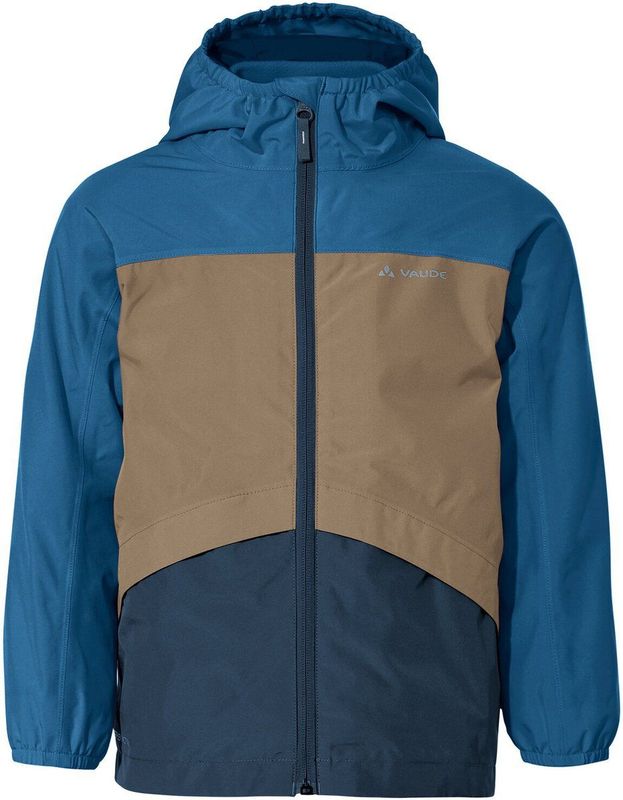 VAUDE - Tweedelig Kinderjack - Waterdicht - Fleece Binnenjack - Groen