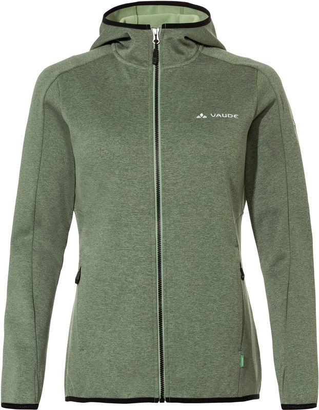 VAUDE - Valsorda - Fleece Hoodie - Groen - Gerecycled Polyester