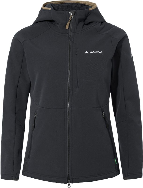 Vaude - Elope Stormfleece Jas - Dames - Groen - Fleece - Wind- en Waterbestendig
