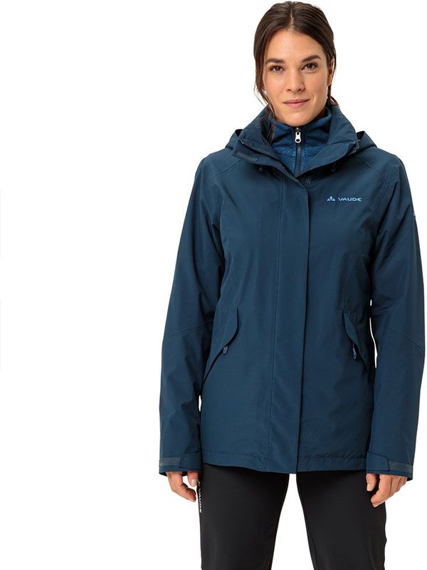 Vaude - Rosemoor 3in1 Ii - Outdoor Dubbeljack - Geen Kleur - Wind- en Waterdicht, Ademend, Gerecycled Polyester
