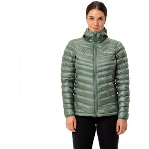VAUDE Batura Geïsoleerde Damesjas - Agave - Capuchon