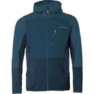 Vaude - Monviso Grid - Fleecejack - Zwart - Gerecycled Materiaal, Vochtregulerend, Sneldrogend
