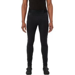 Vaude - Kuro Essential Warm Tights - Fietsbroek - Zwart - Polyester, Elastaan