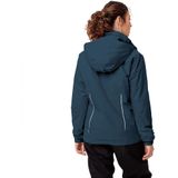 VAUDE Warme Fietsjas - Waterdicht - Dames - Zwart - Gevoerd