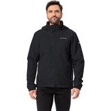 Vaude - Fietsregenjack - Zwart - Synthetisch - Waterdicht en Winddicht