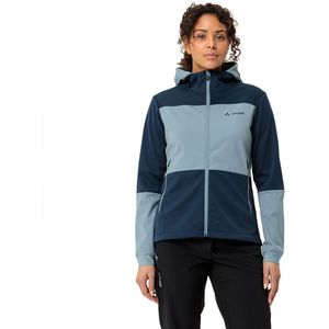 VAUDE - W Qimsa HD SFT J - Softshell Jas - Lichtblauw / Donkerblauw